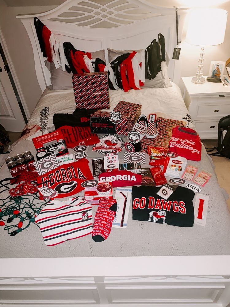 Georgia Bulldogs bed party celebration