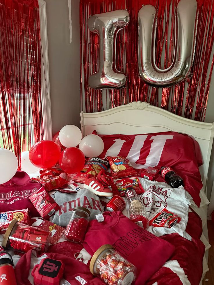 Indiana University bed party showcase