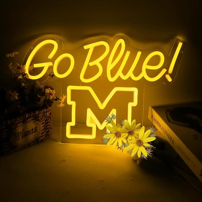 Michigan LED Lights Go Blue