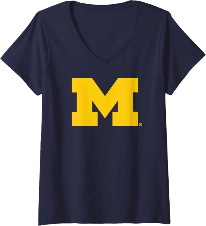 Michigan Women's V-Neck