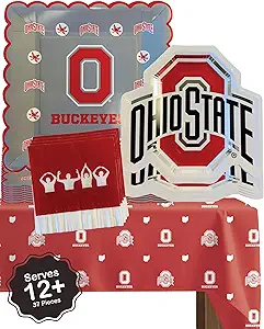 Ohio State Party Decorations Pack