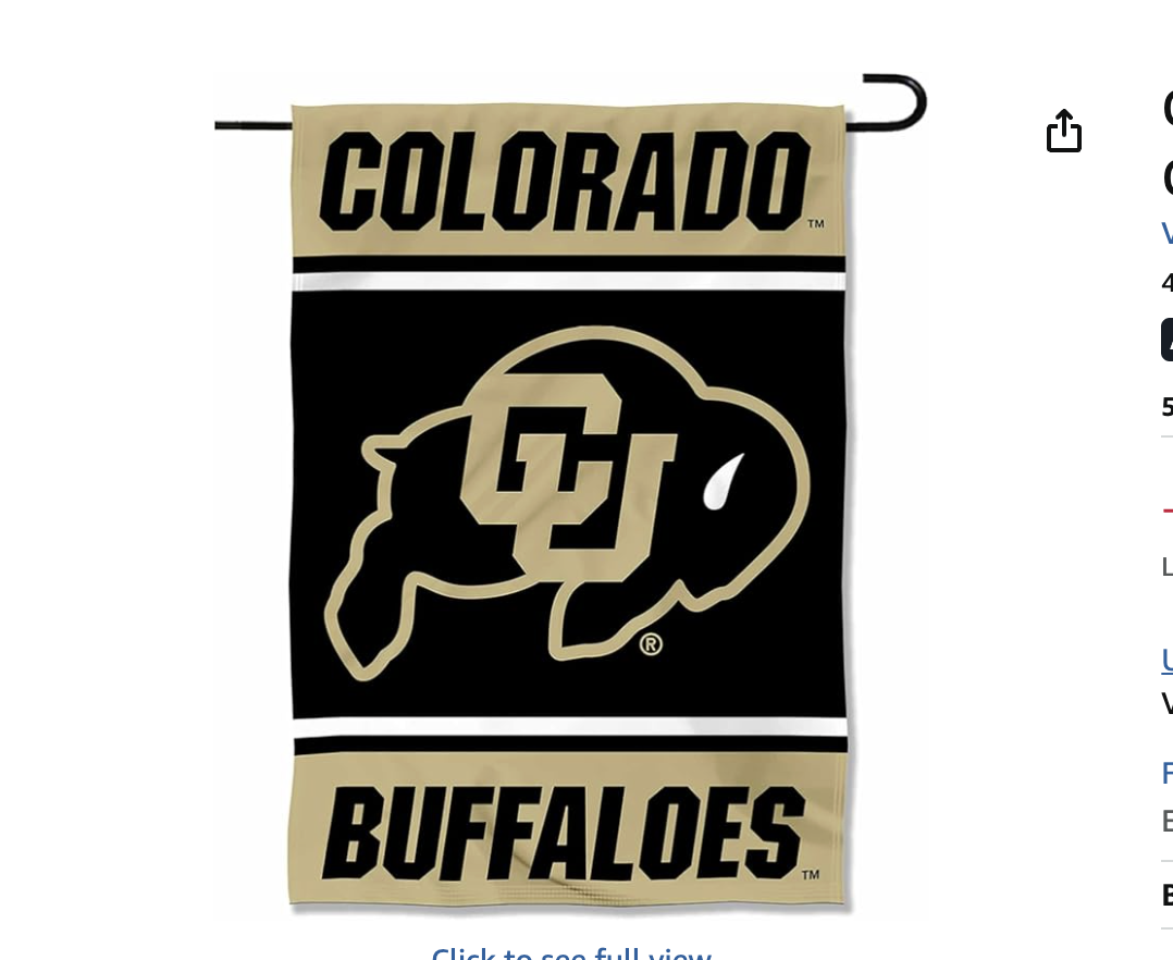 UC Boulder Flag