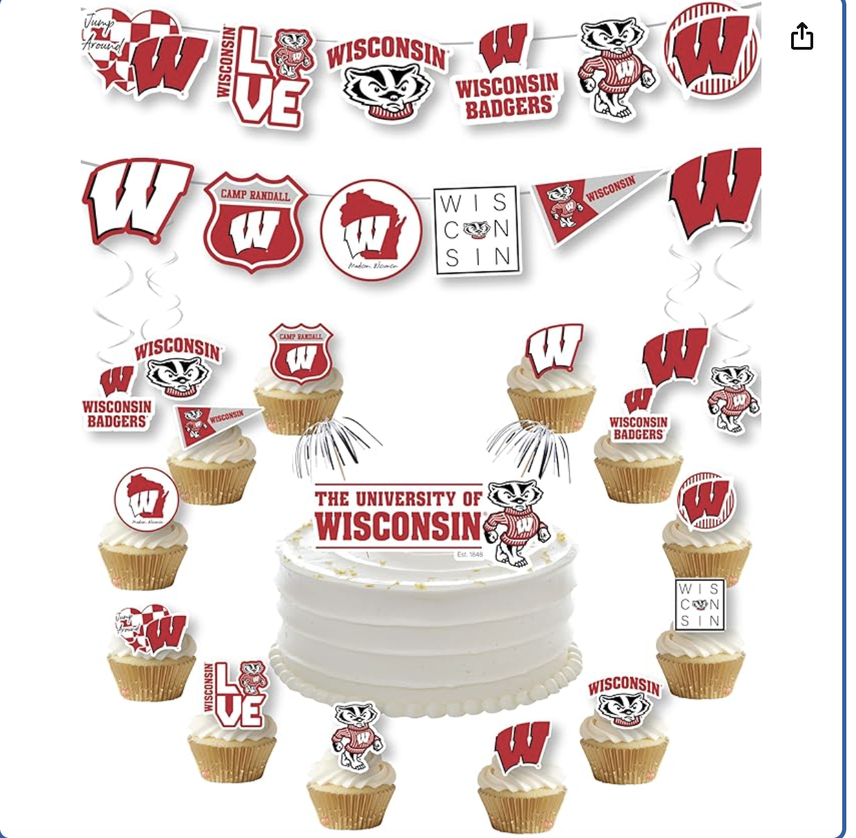 Wisco Cake Toppers