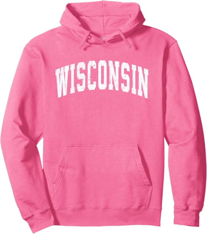 Wisco Pink Hoodie