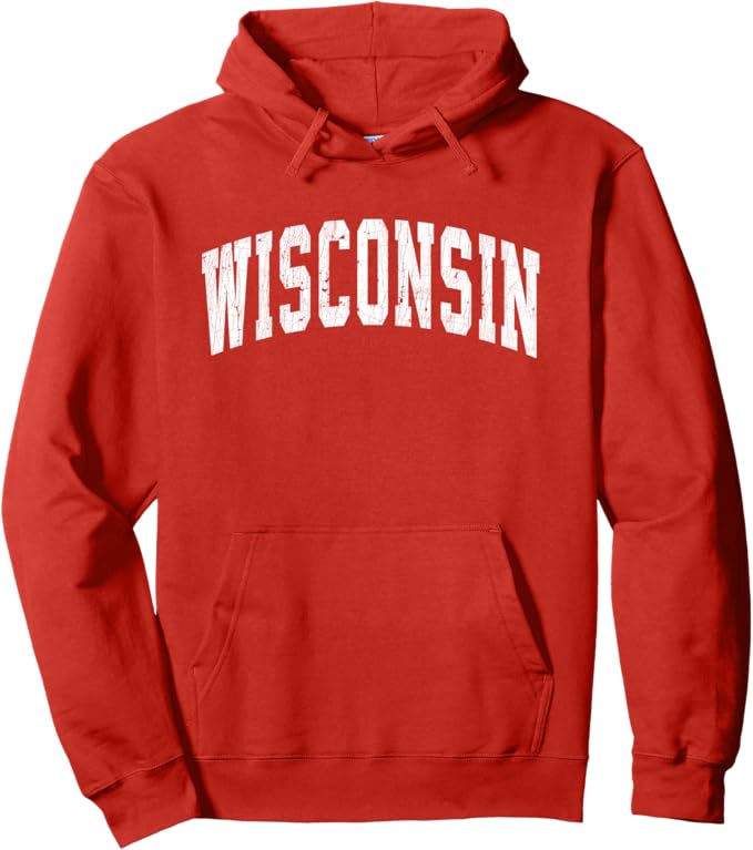 Wisco Red Hoodie