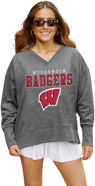 Wisco V-Neck Sweatshirt