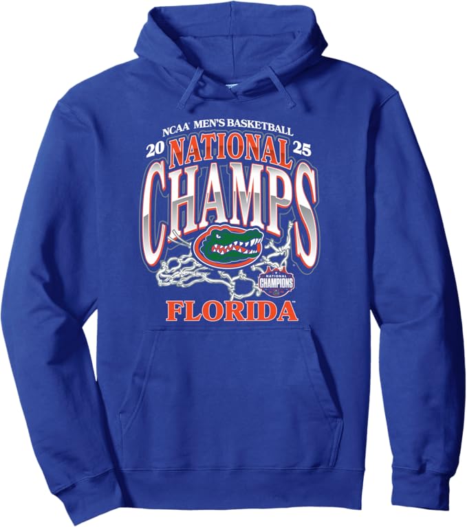UF 2025 Men's National Basketball Championship Hoodie