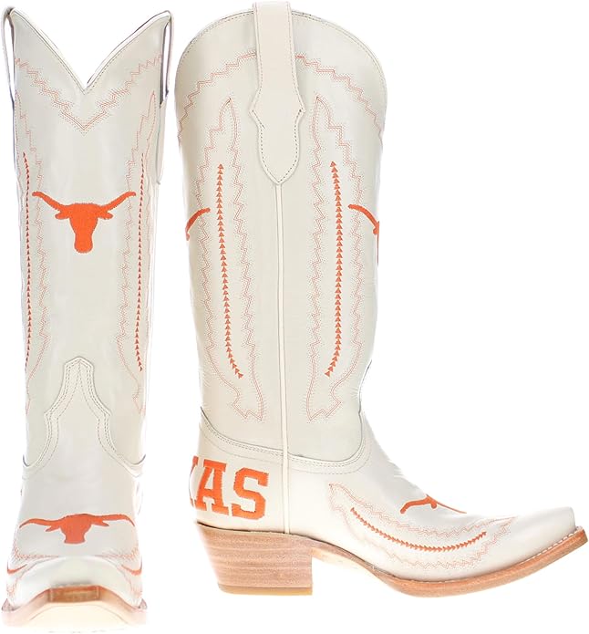 Custom Texas Longhorn Boots
