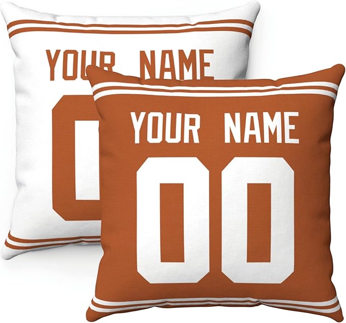 UT Custom Name Pillows