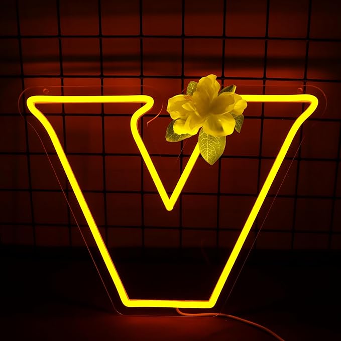 Vandy V Neon Sign