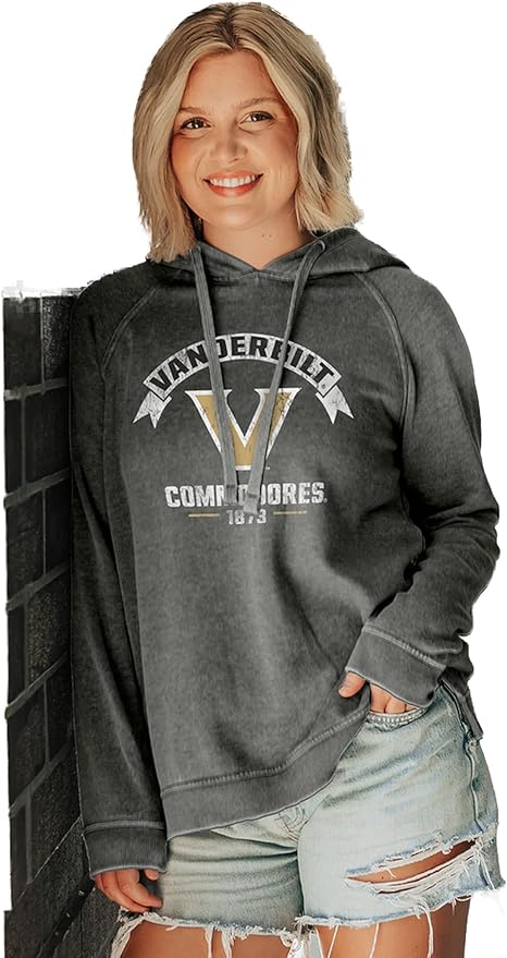 Vandy Womens Grey Vintage Sweatshirt